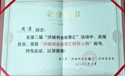 我校研究生荣获 “洪城创业故事汇榜样人物”称号 
